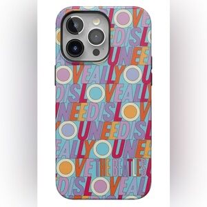 Casely “All You Need is Love” Beatles - iPhone 15 Pro Max Case NWT